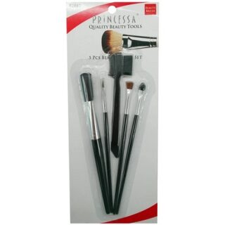 SET DE PINCELES PARA MAQUILLAJE 5 PC