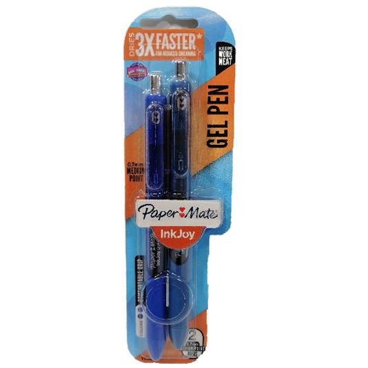 SET DE LAPICEROS EN GEL 2 PC PAPER MATE