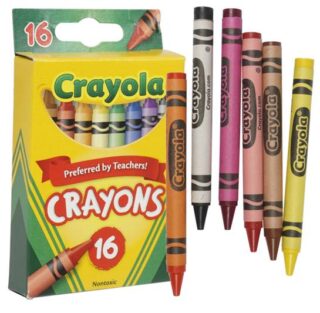 CRAYONES DE CERA 16PC CRAYOLA 188