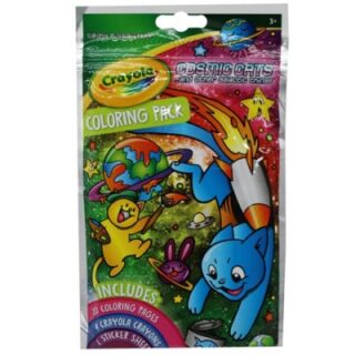 PAQUETE PARA COLOREAR DE CRAYOLA CON STIKERS Y CRAYONES