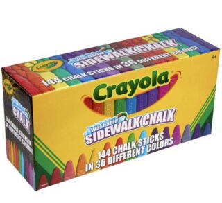 SET DE YESO 144 PC COLORES CRAYOLA