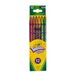 CRAYOLA 12 COLORES TWISTABLE