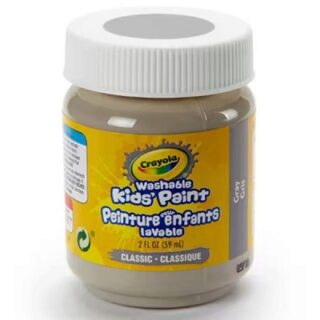 PINTURA INFANTIL LAVABLE CRAYOLA COLOR GRIS 2 ONZ