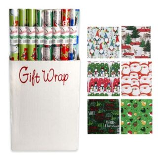 PAPEL DE REGALO NAVIDEÑO HOLIDAY GIFT WRAP 40FT