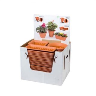 MACETA DE PLASTICO 3 DISEÑOS