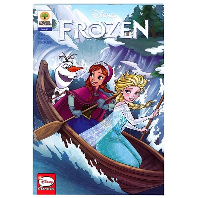 LIBRO DE DISNEY FROZEN COMICS