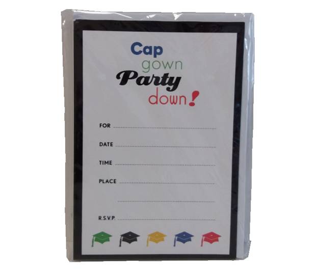 INVITACIONES PARA FIESTA 10 PC