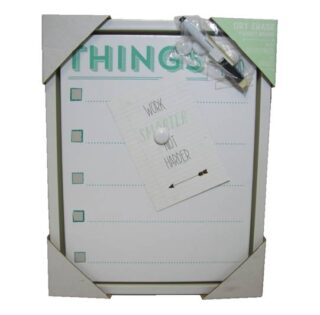 MINIPIZARRA PARA APUNTES 28 X 36 CM