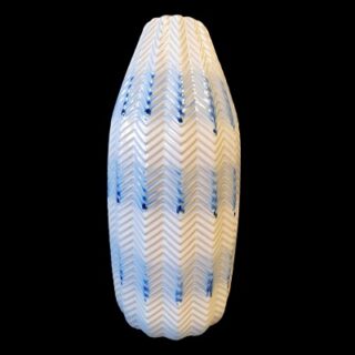 FLORERO DE CERAMICA COLOR BLANCO 36 CM