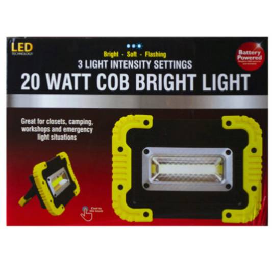 REFLECTOR LED 20 WATT DE BATERIA