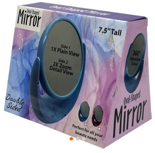 ESPEJO OVALADO 19 CM