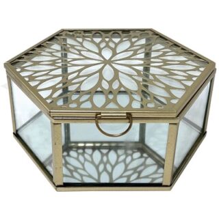 JOYERO CON FONDO DE ESPEJO 13 X 15 X 6 CM