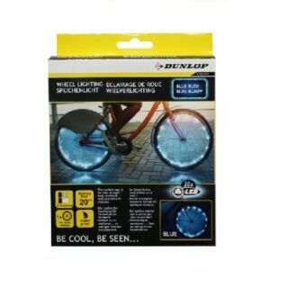 TUBO DE LUCES DECORATIVO PARA RUEDA DE BICICLETA COLOR AZUL