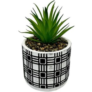 PLANTAS FLORALES DE IMITACION CON MACETERO DECORATIVO