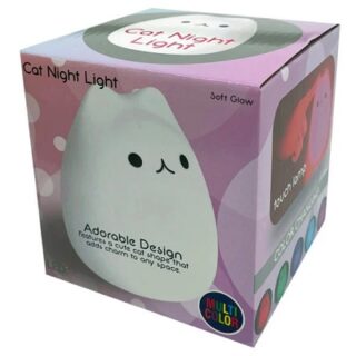 LAMPARA DE NOCHE DE SILICON 14 CM