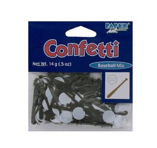 CONFETTI BASEBALL MIX PAPER