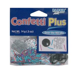 CONFETTI PLUS OVER THE HILL
