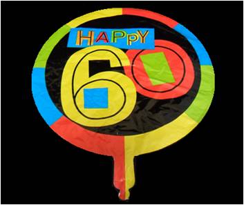 GLOBO METALICO HAPPY 60