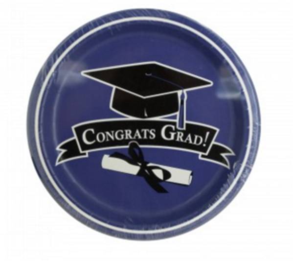 SET DE PLATOS PARA FIESTAS DE GRADUACION 18 PC