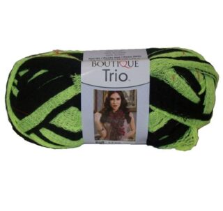 LANA PARA TEJER NEON YELLOW RED HEART