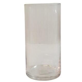 FLORERO DE VIDRIO 20 X 10 CM