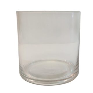 FLORERO DE VIDRIO 15 X 15 CM