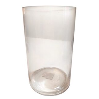 FLORERO DE VIDRIO 25 X 15 CM