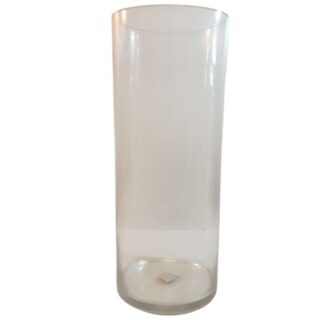 FLORERO DE VIDRIO 20 X 50 CM