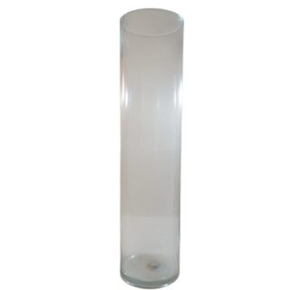 FLORERO DE VIDRIO 20 X 80 CM