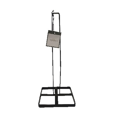 PORTA PAPEL DE METAL 40 CM