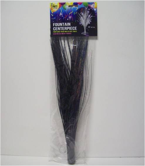 CENTRO PARA MESA NEGRO PARA FIESTAS