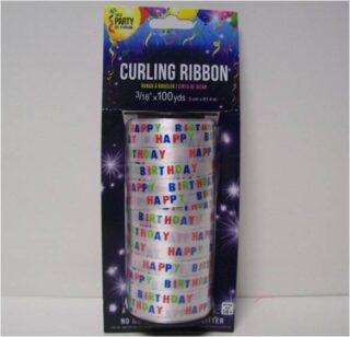 LISTON PARA CUMPLEAÑOS DE 100 YDS