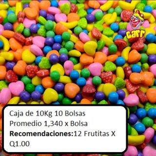 FRUTITA DE AZUCAR PEQUEÑA DULCERAMA