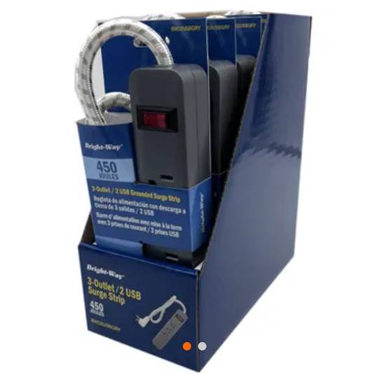 TOMA CORRIENTE CON USB BRIGHT WAY