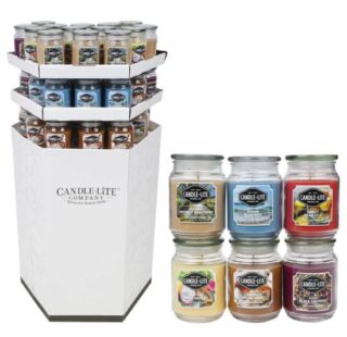 VELA AROMATICA 18 OZ EVENING FIRESIDE GLOW