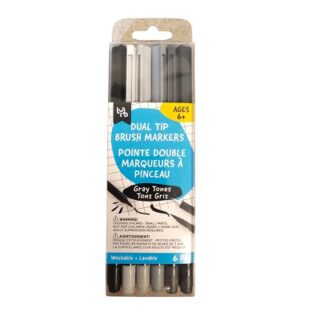 SET DE MARCADORES DELGADOS 6 PC