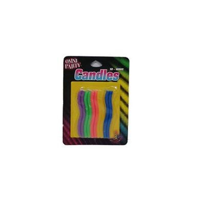 VELAS PARA FIESTA 10 PC
