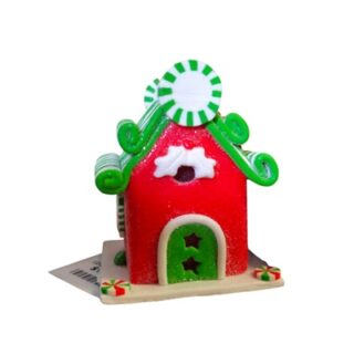 CASA DE JENGIBRE LED 7 CM