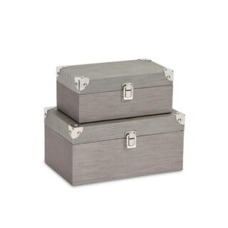 SET DE 2 PC DE COFRES ELEGANTES