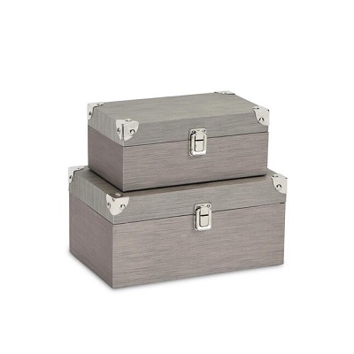SET DE 2 PC DE COFRES ELEGANTES