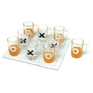 JUEGO DE TIC TAC TOE DRINKING GAME 25X25 CM