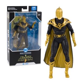 FIGURA DE ACCION BLACK ADAM DC 18 X 11 CM