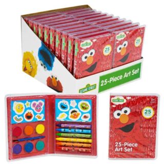 SET DE ARTE 25 PC SESAME STREET