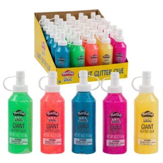 PEGAMENTO CON BRILLANTINA 4 OZ PLAY DOH