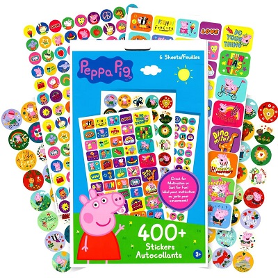 BLOCK DE STICKERS PEPA PIG