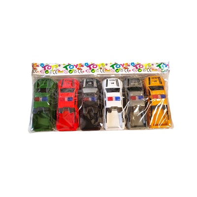 SET DE CARROS DE PLASTICO 6 PC