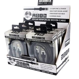 CABLE DE CARGA DE 2,4 AMPERIOS PARA IPHONE 300 CM