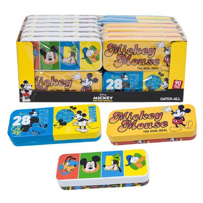 CAJA DE METAL PARA CRAYONES MICKEY