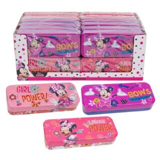 CAJA DE METAL PARA CRAYONES MINNIE
