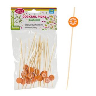 PALILLOS PARA COCKTAIL PICKS 25 PC